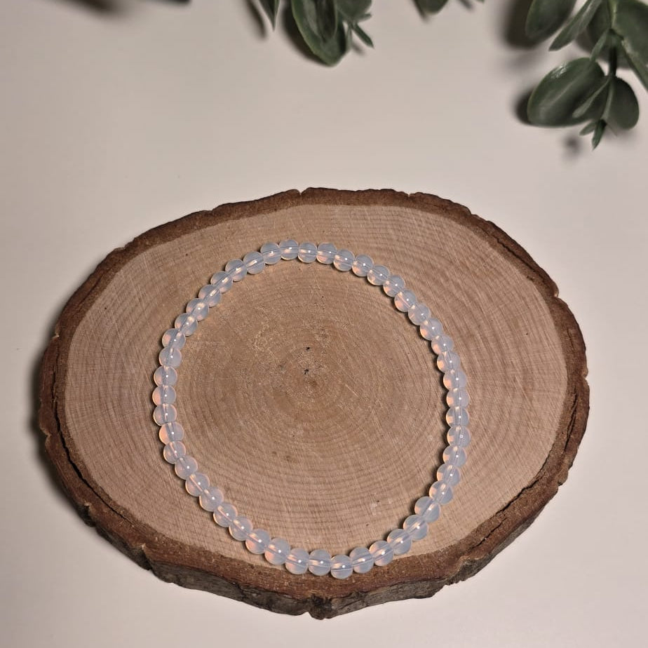 Pulsera de Cuarzo Blanco