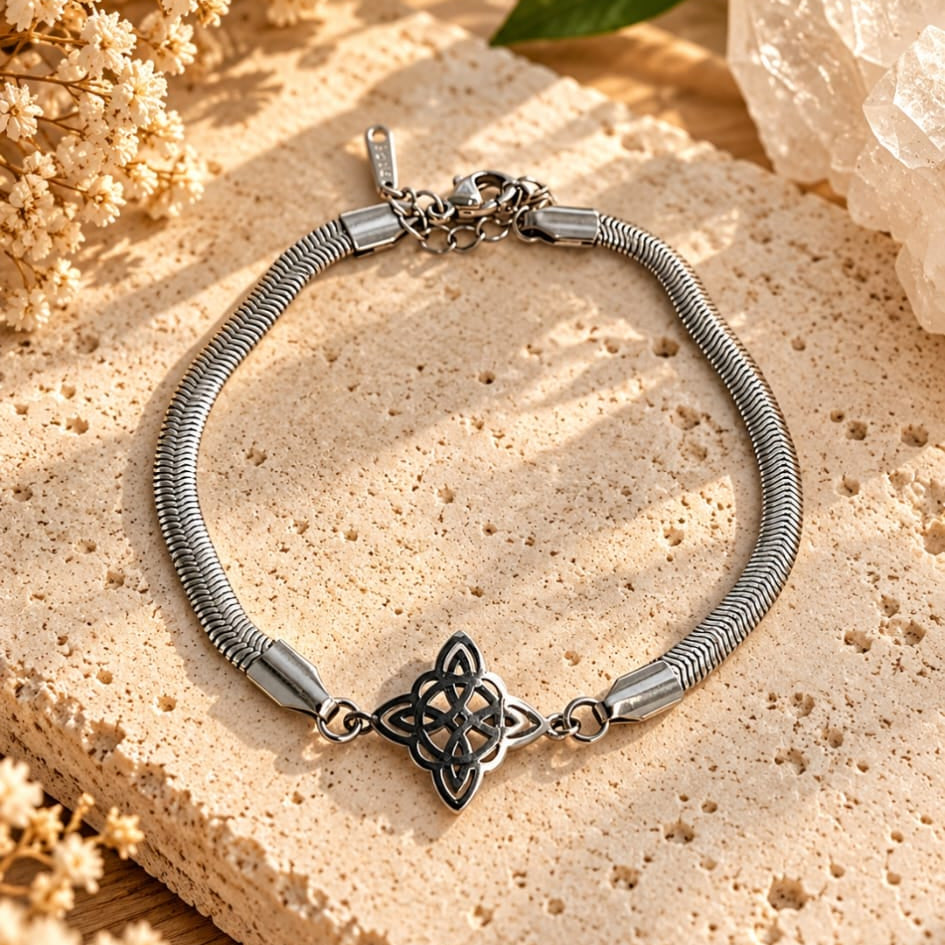 Pulsera de" Nudo de Bruja"