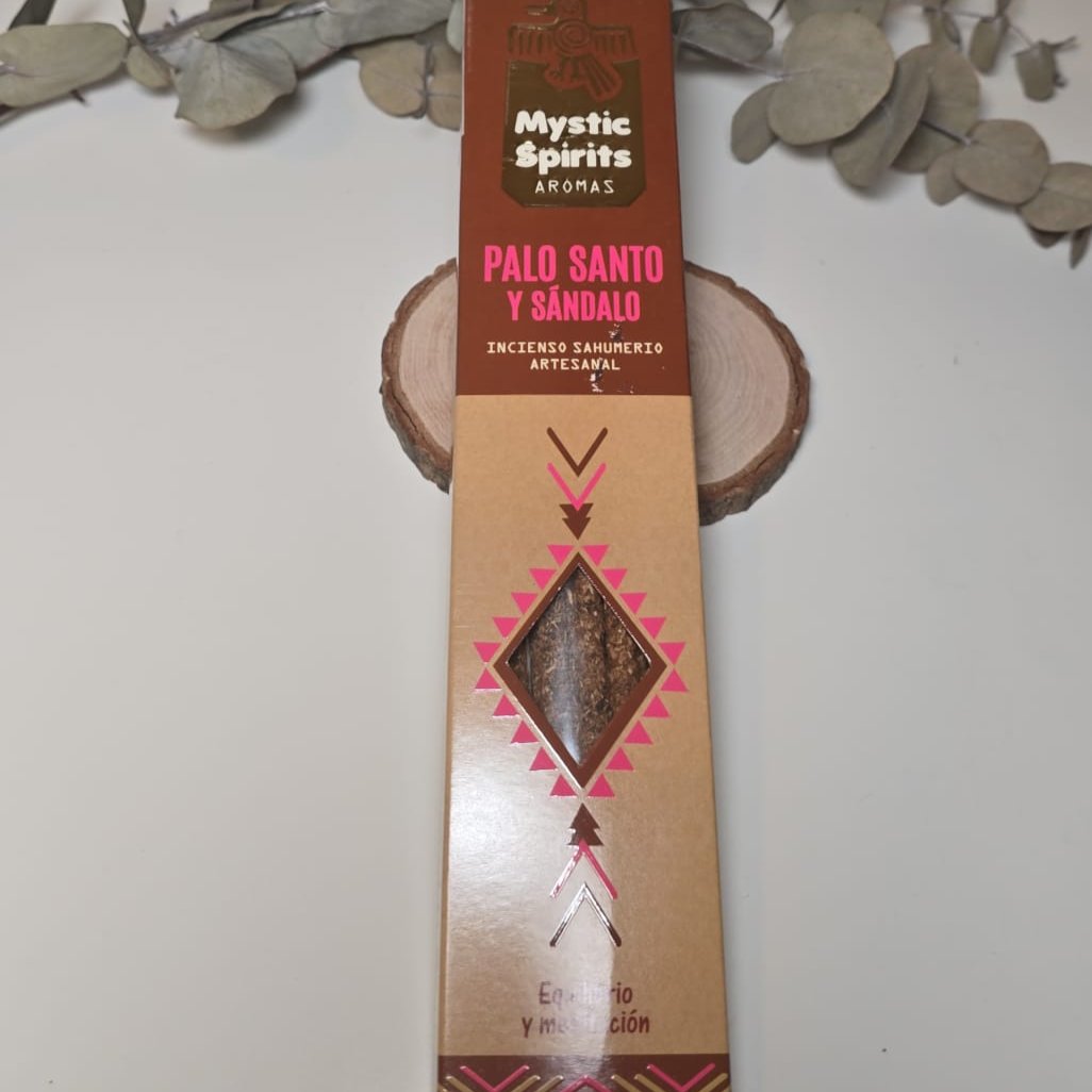 Incienso de Palo Santo y Sándalo Artesanal y Consagrados