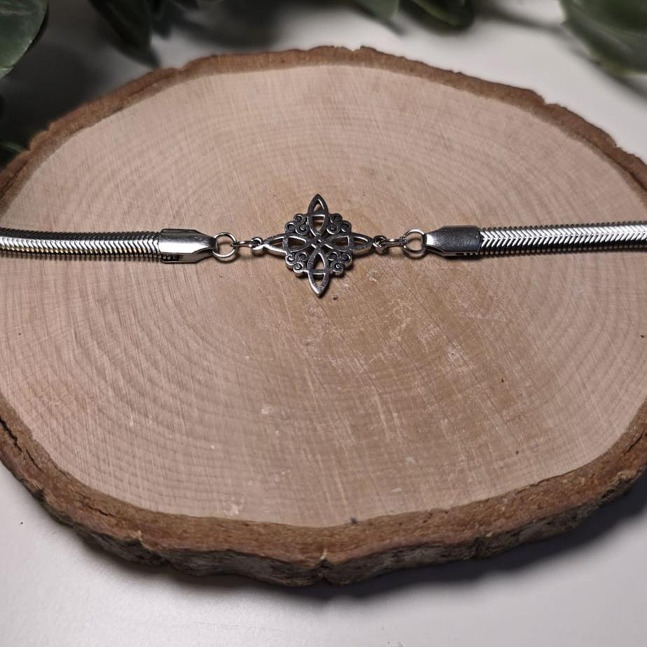 Pulsera de Nudo de Bruja