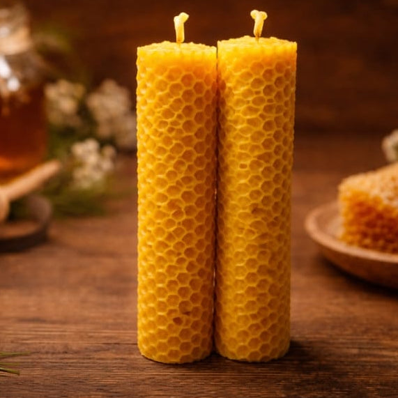 Velas de Miel Naturales, Artesanales