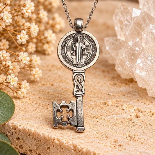 Collar de acero de llave SAN BENITO