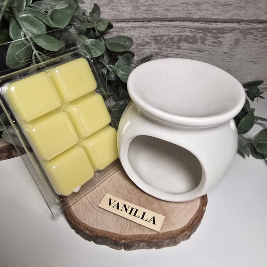 QUEMADORES DE CERA  AROMA VAINILLA
