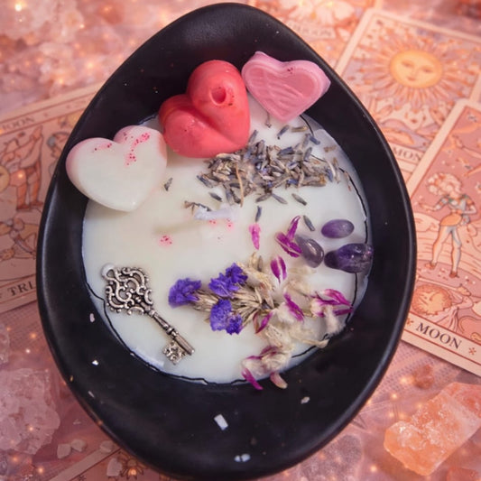 VELA artesanal Apertura amor