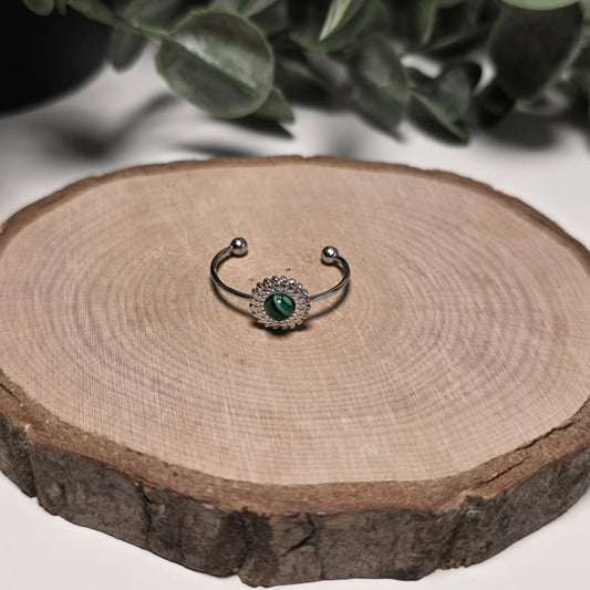 Anillo de Malaquita