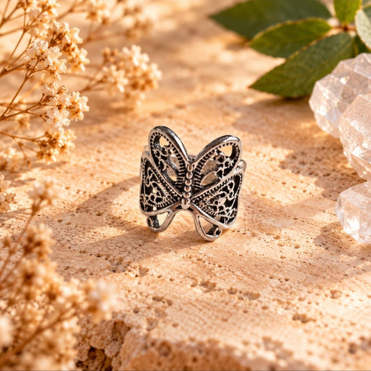 Anillo " MARIPOSA MISTICA"