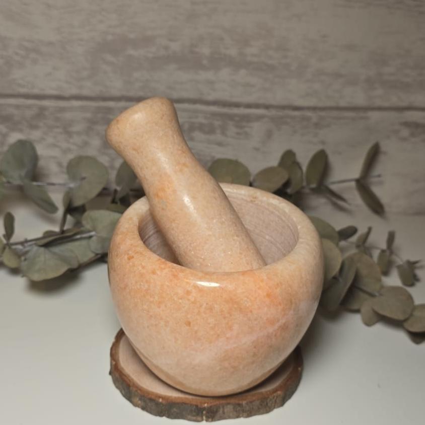 Mortero de Piedra para elaborar Rituales