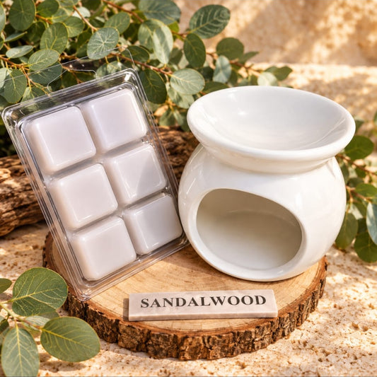 QUEMADORES DE CERA AROMA  "SANDALO"