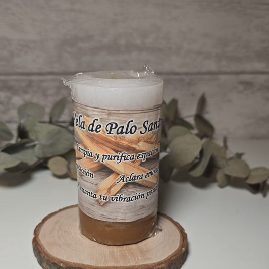 Vela Palo Santo Consagrada