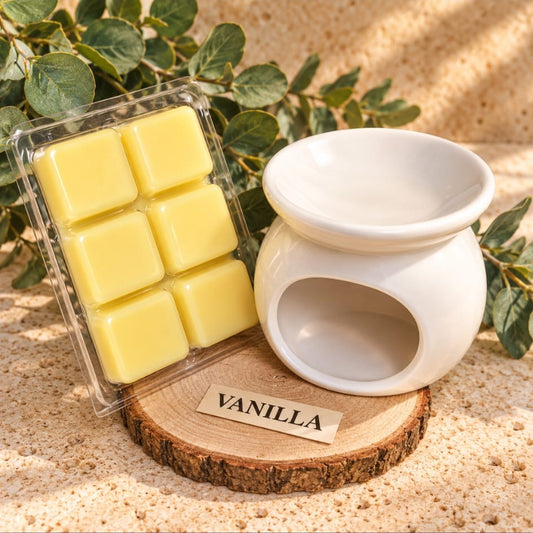 QUEMADORES DE CERA  AROMA VAINILLA