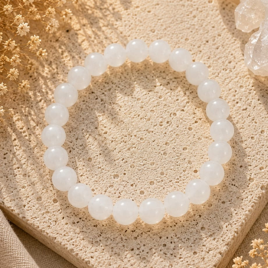 PULSERA DE CUARZO BLANCO
