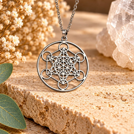 Collar  Cubo de Metatron