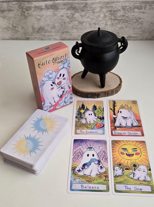 Tarot Cute Ghost + Caja Consagrado
