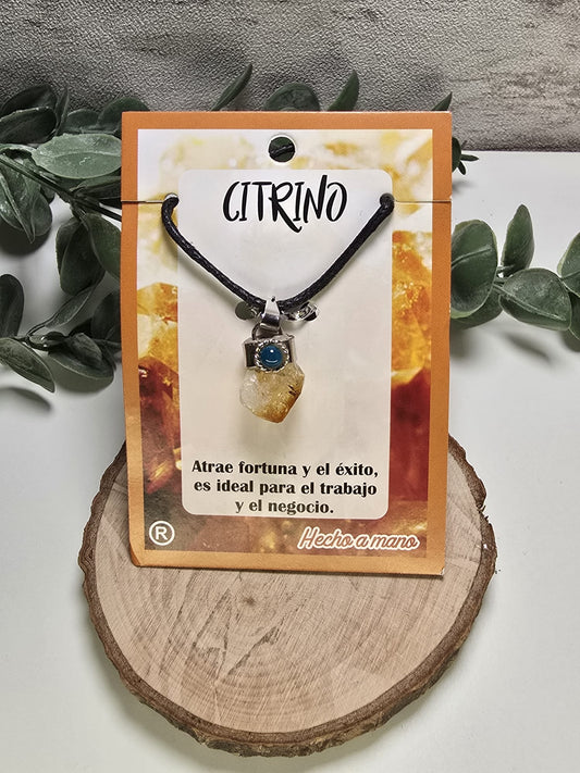 COLLAR DE CITRINO