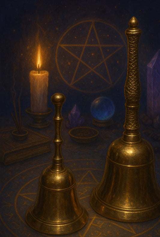 Campanas doradas vintage