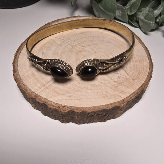 Pulsera Brazalete obsidiana