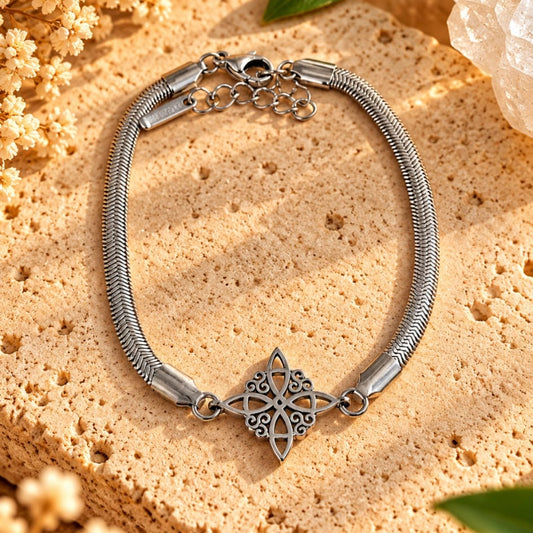 Pulsera de "Nudo de Bruja"