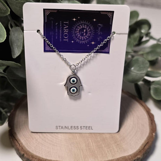 Pulsera Mano de Fátima con ojos Turcos