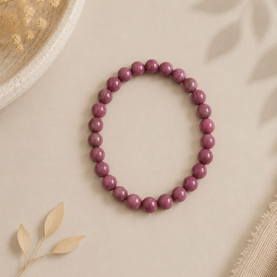 Pulsera de Rodonita