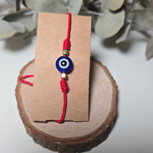 Pulsera Roja con Ojo Turco Consagrada