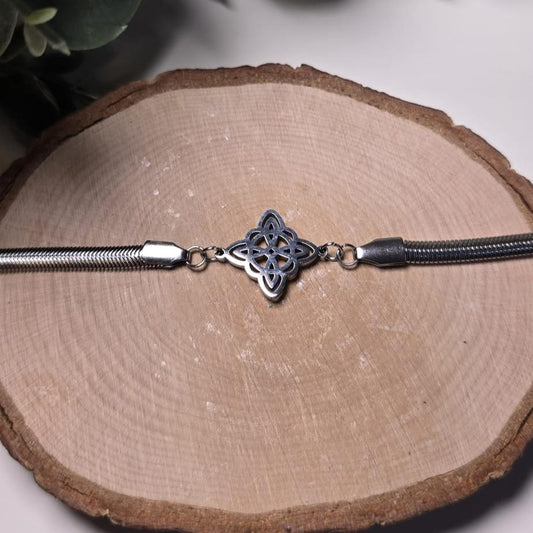 Pulsera de Nudo de Bruja