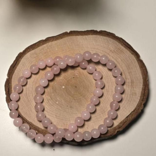 Pulsera de Cuarzo Rosa
