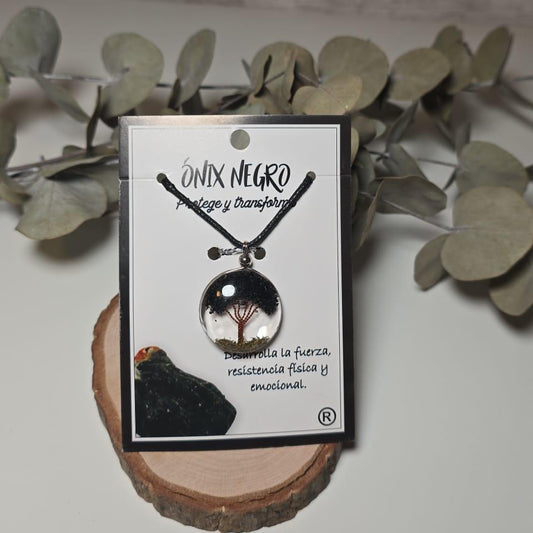 Collar Ónix Negro