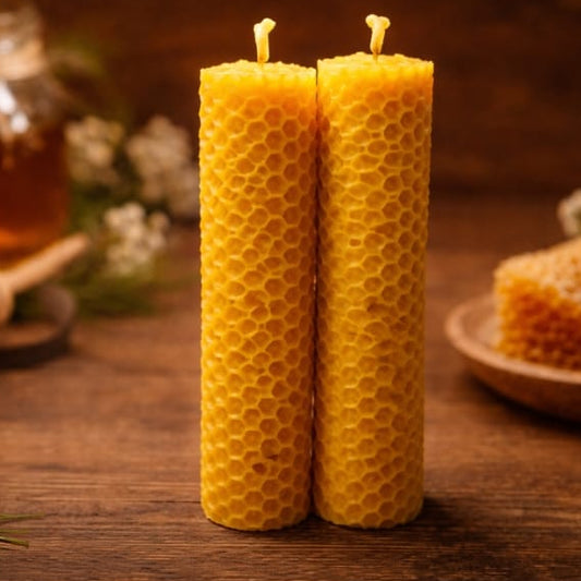 Velas de Miel Naturales,  Artesanales