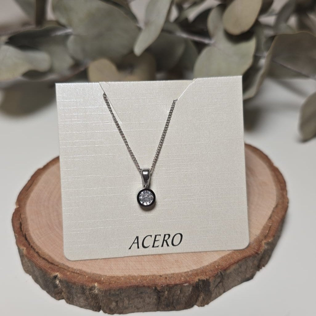 Collar con cristal de Cuarzo