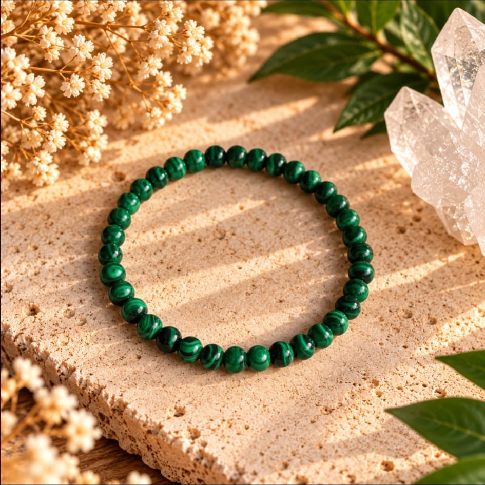 Pulsera " Malaquita"