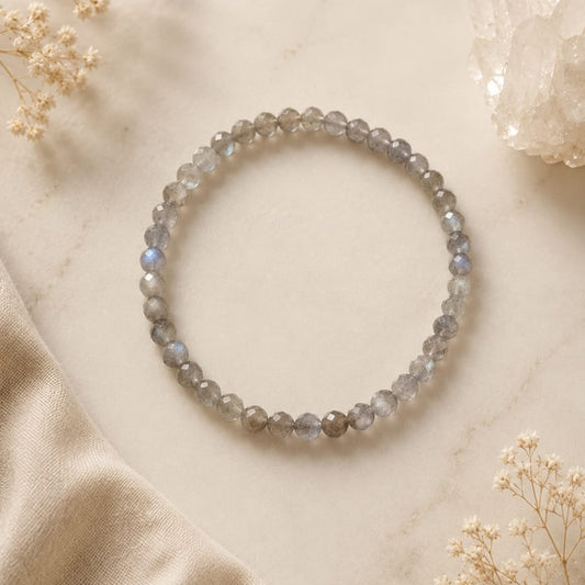 Pulsera Piedra Luna tafetadas