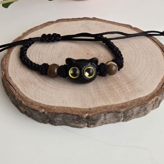 Pulsera de Cordon Gatito